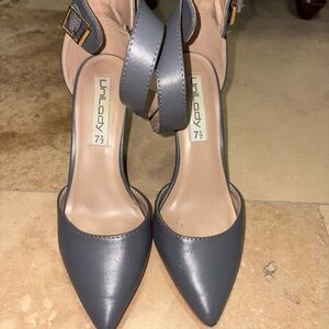 Unladylike Blue Strappy Heels